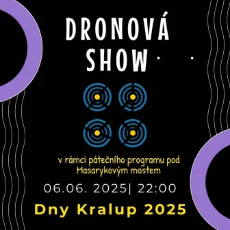 Dronová show byla pro nepřízeň počasí zrušena!