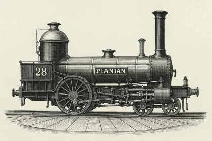 Slavnostní odhalení plastiky lokomotivy PLANIAN se uskuteční 5. června 2025!